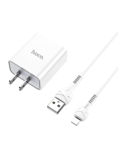 Hoco Juego De Enchufes Hoco C81 Asombroso Con Cable Lightning
