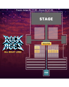 Musical Rock of Ages - Islas de Atlapa - 15 de Abril
