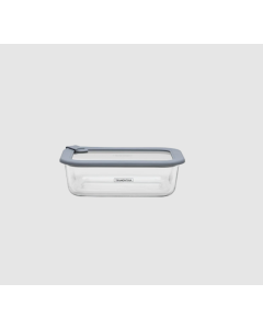 Rectangular Glass Container Tramontina Vittra with Airtight Silicone Lid 0.64 L 0.64L / Glass / 1 unit