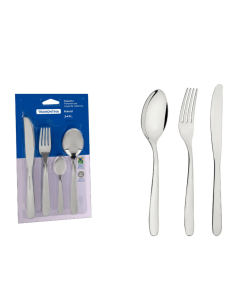 Havai stainless steel flatware 24 pc set 24 pieces / Stainless Steel / Set of 24
