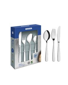 Amazonas stainless steel flatware 24 pc set 24 pieces / Stainless Steel / Set of 24