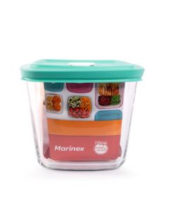 Marinex Envase de Vidrio para Alimentos de 1.0 l