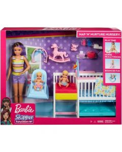 Barbie Juego de Guardería con Skipper