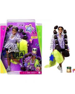 Barbie Fashionista Extra con Colas de Cabello