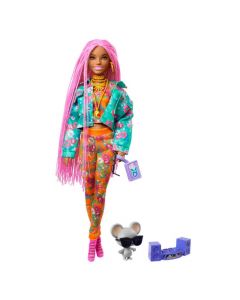 Barbie Muñeca Barbie Extra con Trenzas