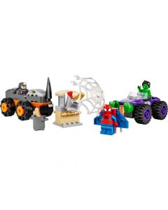 Lego Super Heroes Camiones de Combate de Hulk y Rino