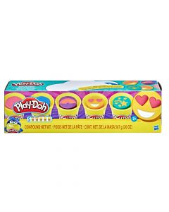 Play Doh Color Me Happy 5 Pack con 3 Emoji