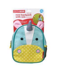 Skip Hop Mochila Infantil con Correa Zoo Mini Unicorn