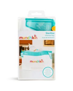 Munchkin Bolsas Esterilizadoras para Microondas - Set de 6 Piezas