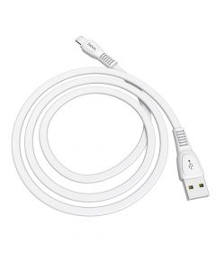 Hoco Cable de Carga y Transferencia de Datos Lightning para IOS - Apple Blanco