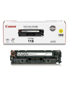 Toner Canon 118 Compatible Con Lbp7200Cdn/Lbp7660Cdn/Mf8350Cdn - Amarillo