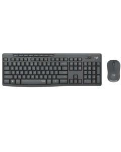 Logitech (920009792) Keyboard + Mouse Cordless | MK295 Silent | Spanish |Negro