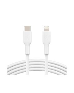 Cable de carga rÁpida USB-C a Lightning | Belkin BOOST CHARGE | 1m | Blanco