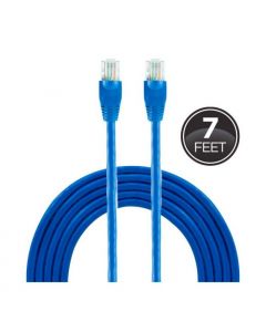 Jasco Cable Cat 67 Pie Ehternet Cable 1 Gb ps 250 Mhz Azul