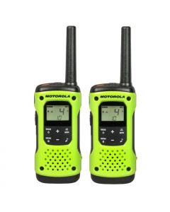 Motorola Radio De Comunicacion 56 Km Waterproof Linterna Incp Verde