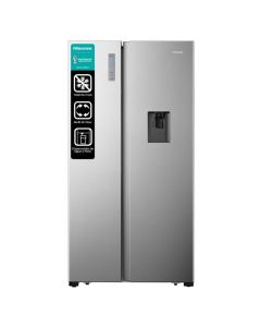 Hisense Refrigeradora Side By Side 18 cu.ft 519 Water Dispenser