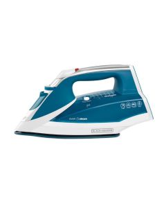 Black And Decker PLANCHA PARA ROPA ANTIADHERENTE VAPOR VERTICAL ANTI GOTEO