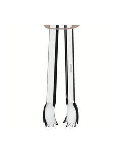 Utility multi-use stainless steel pointed tongs 19 cm / Stainless Steel / 1 piece