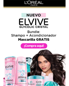 L'Oréal Paris Elvive Glycolic Crystal Bundle