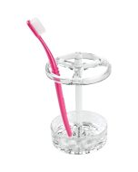 Interdesign Porta Cepillos de Dientes Transparente