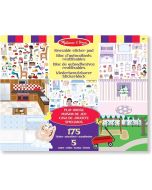 Melissa and Doug Libro de Pegatinas Reutilizables