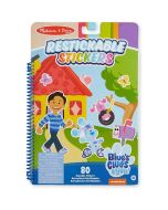 Melissa and Doug Pegatinas Reutilizables Pistas de Blue