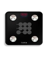 Cubitt Bascula Inteligente Peso, Agua y Grasa Corporal Negro