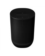 Sonos Bocina Portátil | Move 2 | Wifi | Bluetooth | Reproducción hasta 24 Hrs | Resistente a Caídas | Resistente al Agua Ip56 | Controles Táctil | Habilitados por Voz | Negra
