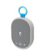 Skullcandy Bocina Inalámbrica Kilo | Wirelesuper Stay Bluetooth | Impermeable | hasta 24 Horas de Batería | Clip Incorporado | Gris Claro 