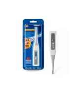 Omron Termómetro Digital | Señal de Sonido | Impermeable | Apagado Automático | Blanco 