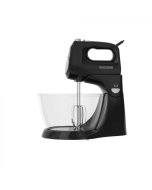 Black and Decker Batidora 2 en 1 Vertical y Manual | 5 Velocidades | 250w | Negra