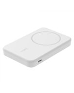Belkin Batería de Energía Magnética con Qi2 | 15W | Carga Rápida | Blanco 