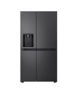 LG Refrigeradora Side By Side 23pᶟ/22pᶟ | Smart Inverter Essence | Pantalla Led | Negro Matte 