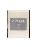 Adelle Studio Juego de Sábanas Twin - Set de 4 Piezas - Beige