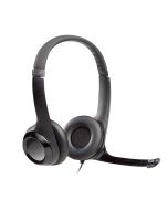 Logitech H390 Auriculares con Cable, Sonido Estéreo y Micrófono Usb con Supresión de Ruido, Controles Integrados en el Cable, Pc/Mac/Portátil ,Negro
