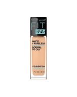 Maybelline 125 Nude Beige Base de Maquillaje Fit Me Matte & Poreless Super Stay Foundation