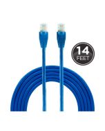 Jasco Cable Cat6 14 Pies 4.26mt Sopora 1gbps a 250mhz Azul