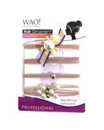Wao Set de 4 Moñeras para el Cabello - Modelo: WA-0104