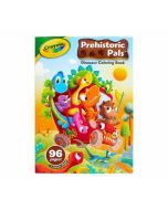 Crayola Libro Para Colorear Con Stickers Prehistoric Pals - Modelo: 407180001