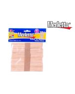 Merletto Palitos de Paletas Natural 50 Piezas - Modelo: 785-7522757