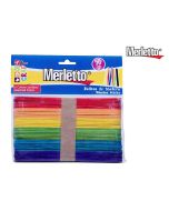 Merletto Paletas Jumbo de Colores 50 Piezas - Modelo: 785-7522762