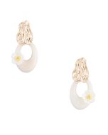 Andante Aretes para Dama - White - Modelo: 78073E