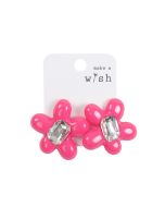 Make A Wish Aretes para Dama - Flores - Pink - Modelo: EJ73972