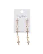 Together Aretes para Dama - Modelo: TDE7147G