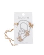 Together Set de Topitos + Earcuff - Modelo: TDE9464G