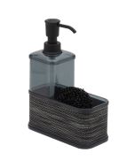 Hds Trading Dispensador de Jabón con Soporte de Esponja 18.6 Oz