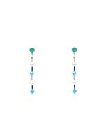 Its Sense Aretes Largos - Blue - Modelo: ME10920