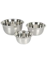 Gibson Home Tazones para Mezclar de Acero Inoxidable 3 Piezas