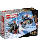 Lego Motos de Viuda Negra y el Capitán América - 130 piezas