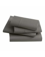 Kassatex Juego de Sábanas Full Gris